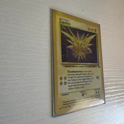 Pokemon TCG Zapdos Fossil Holo Card 15/62 Unlimited Rare. Excellent Condition - Image 2
