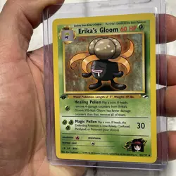 Erika's Gloom Gym Heroes 1st Edition 45/132 Pokemon Vintage NM/MT Uncommon Card - Image 2