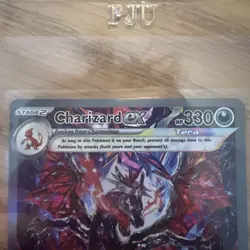 Pokemon TCG Charizard EX Paldean Fates Sir Card 234/091 SV - Image 5