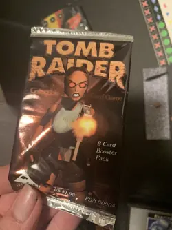 1999 Tomb Raider CCG Starter Game Card Theme Deck Trapped in the Tombs Quest - Image 5