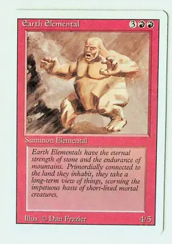 Earth Elemental - Revised Edition Card - Image 1