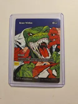 MTG Magic Beast Within #0033 Borderless Spiderman Universes Beyond - Image 4