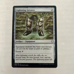 Lightning Greaves Commander Anthology II NM Condition, MTG - Image 1