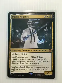 MTG Mister Negative Spider-Man #0135 Regular NM Marvel Spider-Man Magic - Image 1