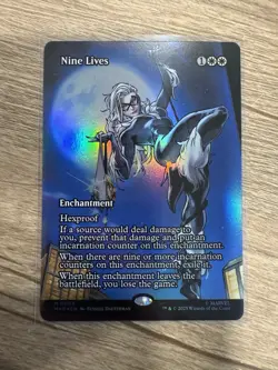 MTG Spider-man Source Material Nine Lives FOIL Mythic 0003 - Image 1