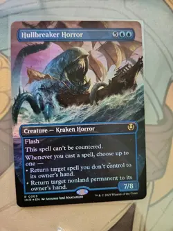 MTG Hullbreaker Horror BORDERLESS FOIL Innistrad Remastered 303 NM - Image 1