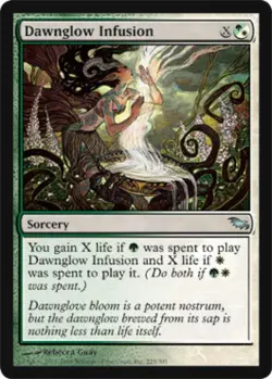 Dawnglow Infusion - Light Play MTG Shadowmoor - Image 1