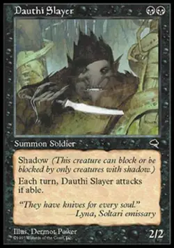 Dauthi Slayer - Medium Play MTG Tempest - Image 1