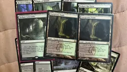 Mtg Black Green Lands. Overgrown Tomb Verdant Catacombs B/G Lands. Commander Mtg - Image 1