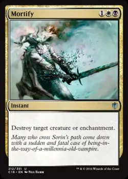 Mortify - Light Play MTG Commander 2016 Edition - Image 1