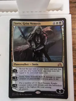 Sorin, Grim Nemesis Shadows Over Innistrad MTG Foil - Image 1
