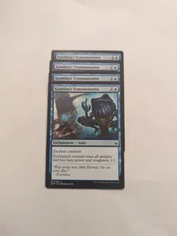(4) Kasmina's Transmutation *PLAYSET* War of the Spark Regular NM MTG - Image 1