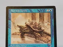 MTG Horned Turtle Tempest Regular Common Magic - Image 2