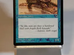 MTG Horned Turtle Tempest Regular Common Magic - Image 4