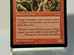 MTG Mogg Conscripts Tempest Regular Common Magic - Image 3