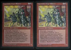 Varchild's War-Riders Alliances Regular x2 - 1996 MTG Magic The Gathering - Image 1