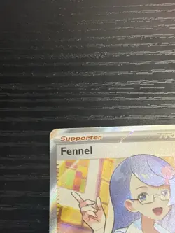 Pokemon TCG Fennel 162/086 Sv: Black Bolt Ultra Rare Full Art Nintendo 2025 NM - Image 3