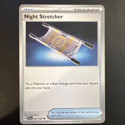 Pokemon TCG SV Shrouded Fable Night Stretcher 061/064 NM/LP - Image 1