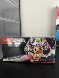 Pokemon TCG Scarlet and Violet Prismatic Evolutions Surprise Box Sealed New - Image 1