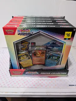 Pokemon TCG: Prismatic Evolutions - Poster Collection Brand New Sealed Lot Of 5 - Image 1