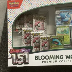 Pokemon TCG Scarlet & Violet 151 Blooming Waters Premium Collection Box Lot of 4 - Image 4