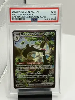 2023 Pokemon Meowscarada ex SIR Paldea Evolved 256/193 PSA 9 MINT - Image 1