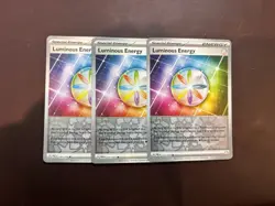 Three (x3) Luminous Energy 191/193 - Pokemon TCG - Reverse Holo - NM - Image 1