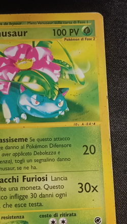 Pokemon Venusaur 67/165 Expedition - Rare Not Holo ITA LP+ Old 2002 - Image 4
