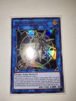 Yugioh! Artifact Dagda DUOV-EN019 Duel Overload 1st Edition. Ultra Rare. NM. - Image 1