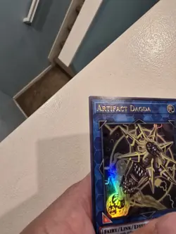 Yugioh! Artifact Dagda DUOV-EN019 Duel Overload 1st Edition. Ultra Rare. NM. - Image 4