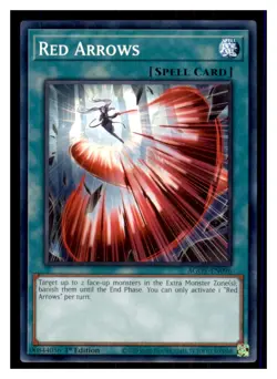 Yugioh Red Arrows AGOV-EN096 1st Edition NM - Image 1