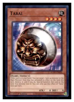 Yugioh Tarai AGOV-EN024 1st Edition NM - Image 1