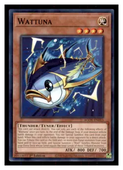 Yugioh Wattuna AGOV-EN015 1st Edition NM - Image 1
