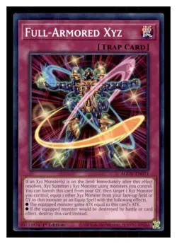 Yugioh Full-Armored Xyz AGOV-EN071 1st Edition NM - Image 1