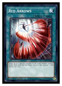 Yugioh Red Arrows AGOV-EN096 1st Edition NM - Image 1