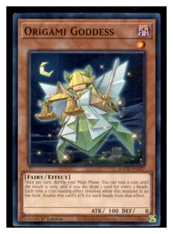 Yugioh Origami Goddess AGOV-EN027 1st Edition NM - Image 1