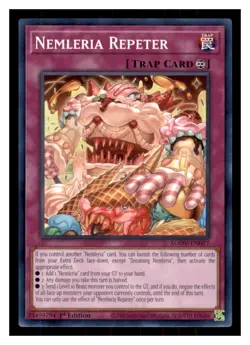 Yugioh Nemleria Repeter AGOV-EN077 1st Edition NM - Image 1