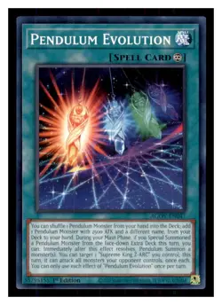 Yugioh Pendulum Evolution AGOV-EN047 1st Edition NM - Image 1