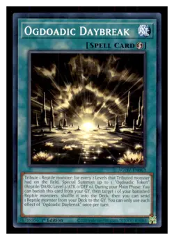 Yugioh Ogdoadic Daybreak AGOV-EN063 NM - Image 1