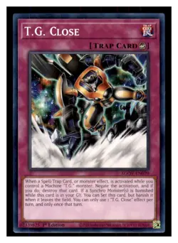 Yugioh T.G. Close AGOV-EN070 1st Edition NM - Image 1