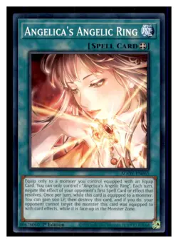 Yugioh Angelica's Angelic Ring AGOV-EN065 1st Edition NM - Image 1
