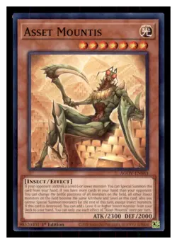 Yugioh Asset Mountis AGOV-EN083 1st Edition NM - Image 1