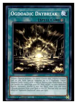 Yugioh Ogdoadic Daybreak AGOV-EN063 1st Edition NM - Image 1