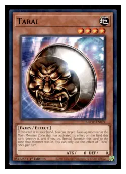 Yugioh Tarai AGOV-EN024 1st Edition NM - Image 1