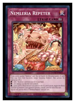 Yugioh Nemleria Repeter AGOV-EN077 1st Edition NM - Image 1