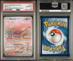 PSA 10 GEM MINT Mew Ex 053 SVP ALTERNATE ART 151 PROMO SVP053 Pokemon Card 870 - Image 3