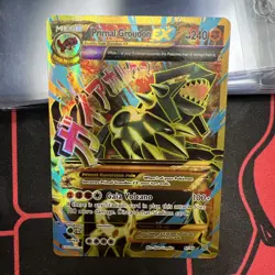 Primal Groudon EX (Shiny Full Art) 97/98 XY - Ancient Origins Holo Pokemon card - Image 1