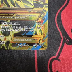 Primal Groudon EX (Shiny Full Art) 97/98 XY - Ancient Origins Holo Pokemon card - Image 4