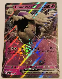 Houndstone ex 162 Sv: Scarlet & Violet Black Star Promo Cards Holo - Image 1
