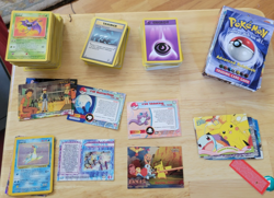 Random Lot Mixed Condition Pokemon Cards Vintage - Image 1